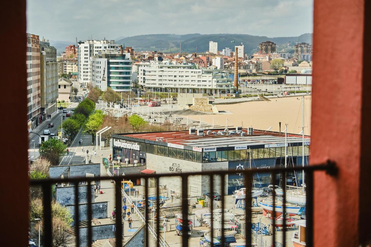 Ferienwohnung El Amarre - Navega En El Camarote De Un Navio Con Historia - Grupo Querbes Gijón Exterior foto